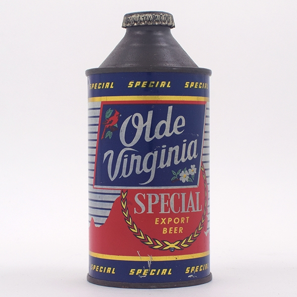 Olde Virginia Beer Cone Top 178-14