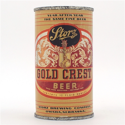 Storz Gold Crest Beer Flat Top 137-16