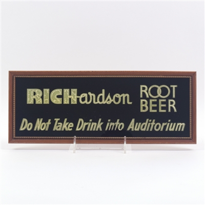 Richardson Root Beer 1930s ROG Concession Sign