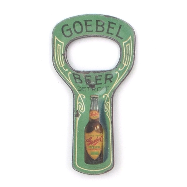 Goebel Beer Pre-Prohibition Painted Opener