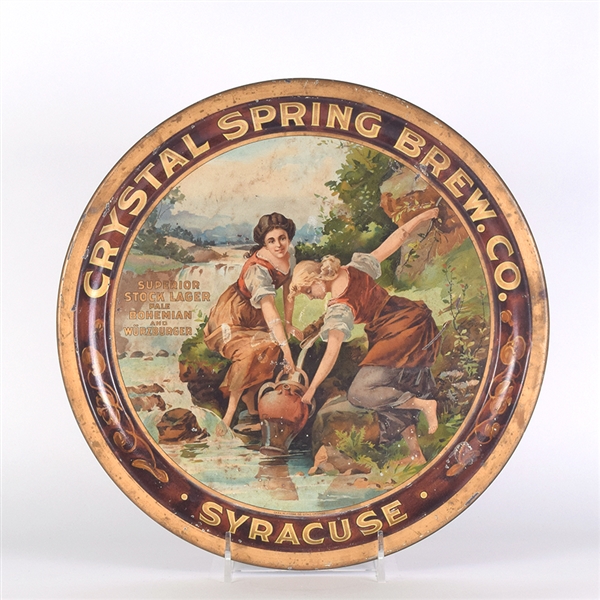 Crystal Spring Brewing Pre-Prohibition Serving Tray