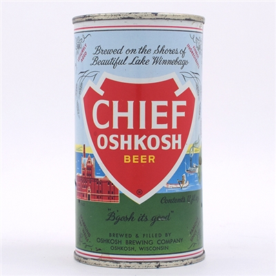 Chief Oshkosh Beer Flat Top 49-27 MINTY