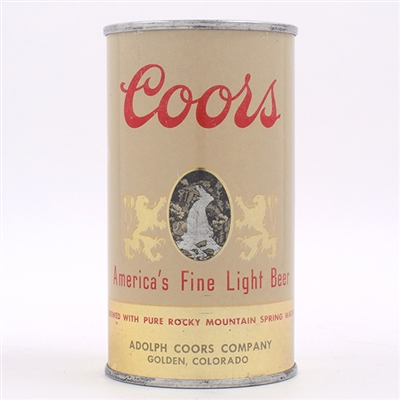 Coors Beer Flat Top IRTP UNLISTED