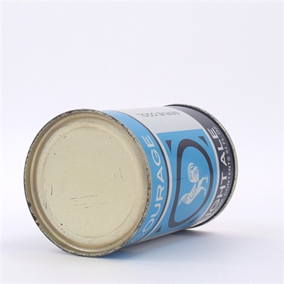 Courage Light Ale English 10 oz Flat Top CONTENTS ON FRONT