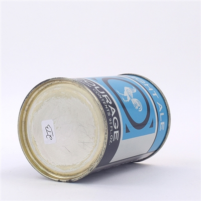 Courage Light Ale English 10 oz Flat Top CONTENTS ON FRONT
