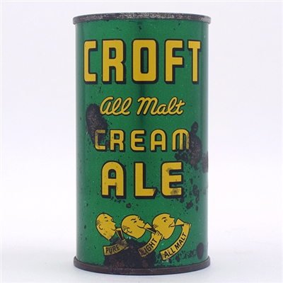Croft All Malt Ale Flat Top 52-19 SCARCE