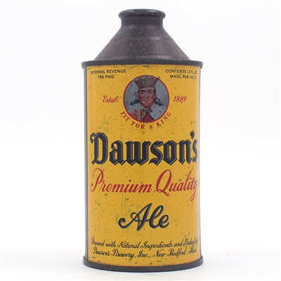 Dawsons Premium Quality Ale Cone Top 159-2