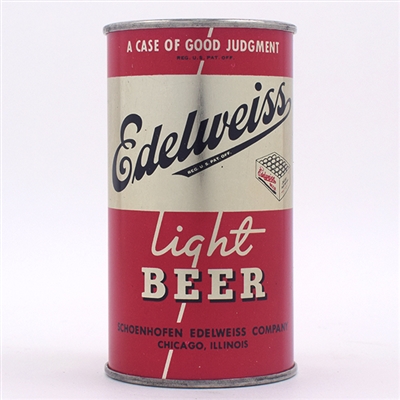 Edelweiss Beer Flat Top PRESS PROOF OR ERROR 58-40