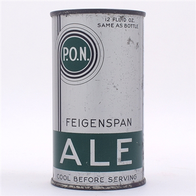 Feigenspan Ale Long Opener Flat Top NO QUOTES 62-37 LIKELY BEST