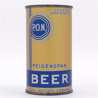 Feigenspan Beer Long Opener Flat Top DARK BLUE 63-4
