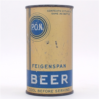 Feigenspan Beer Long Opener Flat Top LIGHT BLUE 62-40