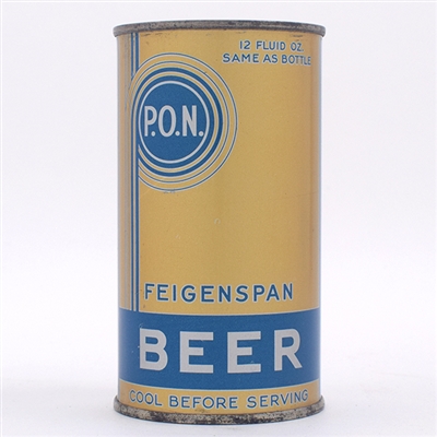 Feigenspan Beer Long Opener Flat Top LIGHT BLUE UNLISTED