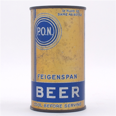 Feigenspan Beer Long Opener Flat Top NO QUOTES 63-2