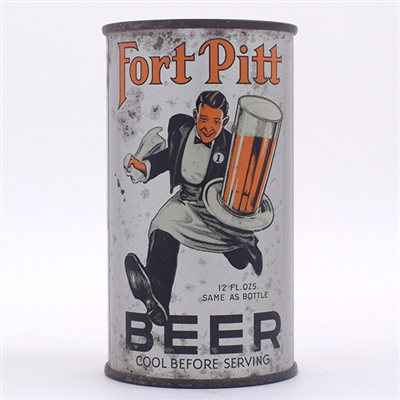 Fort Pitt Beer LONG OPENER Flat Top NO QUOTES 64-27