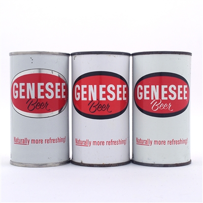 Genesee Beer Flat Tops 3 Different
