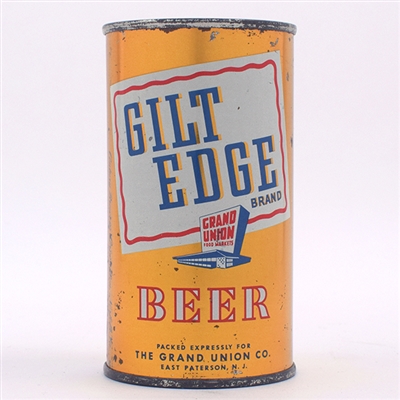 Gilt Edge Beer Flat Top LIGHT BLUE CENTURY 69-37
