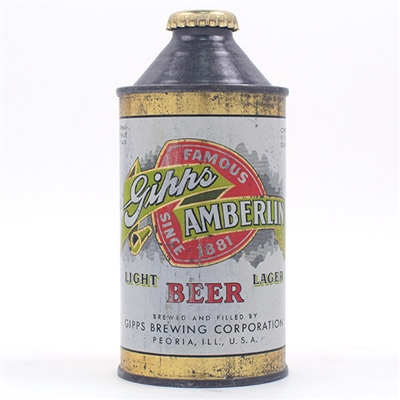 Gipps Amberlin Beer Cone Top 164-30