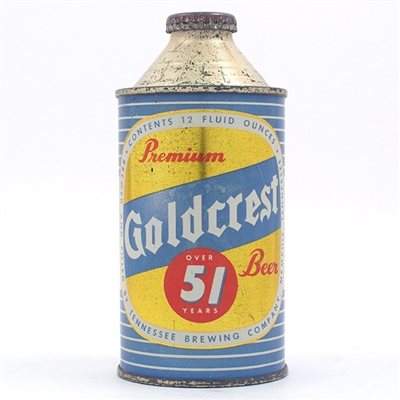 Goldcrest 51 Beer Cone Top NON-IRTP 166-7