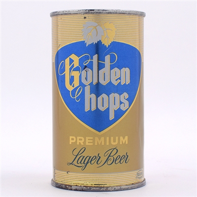 Golden Hops Beer Flat Top METALLIC 73-21