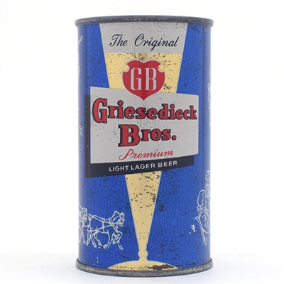 Griesedieck Bros Color Set Flat Top Dark Blue 76-16