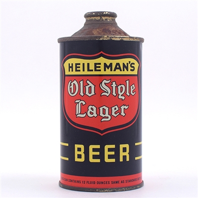 Heilemans Old Style Beer Cone Top 177-19