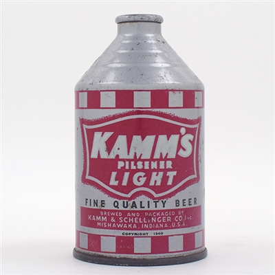 Kamms Beer Cone Top 196-2