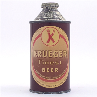 Krueger Beer Cone Top DELAWARE 172-6