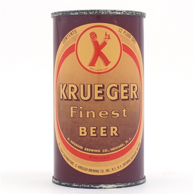Krueger Beer Flat Top NEWARK IRTP 90-12