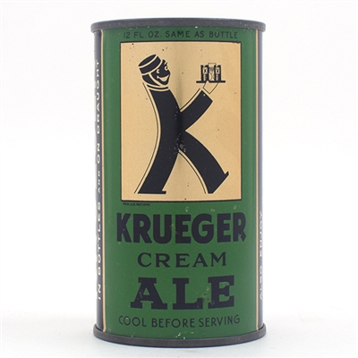 Krueger Ale Instructional Flat Top 89-28
