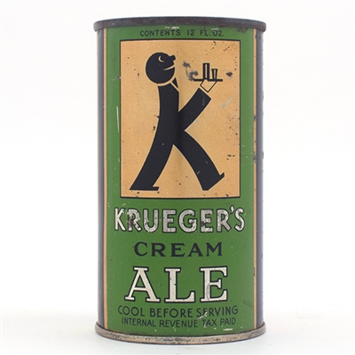Kruegers Ale Long Opener Flat Top BALDY 89-24