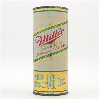 Miller Beer 16 oz Flat Top 232-23