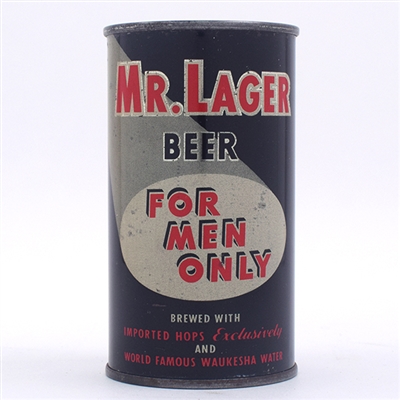 Mr Lager Beer Flat Top 100-28