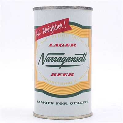 Narragansett Beer Flat Top 101-28