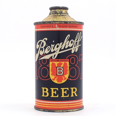 Berghoff Beer Cone Top ESTABLISHED 151-21