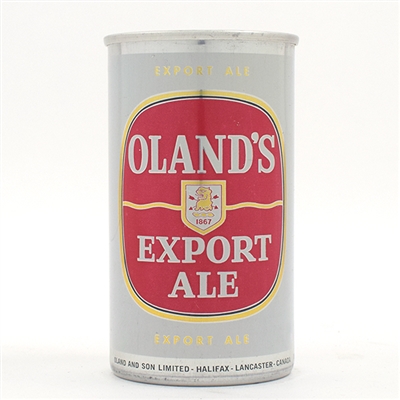 Olands Export Ale Canadian Straight-Side Aluminum Zip Top