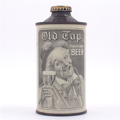 Old Tap Beer Cone Top Black Printers Proof 178-4 UNIQUE