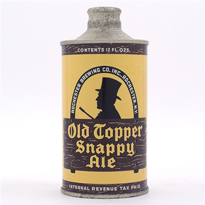 Old Topper Snappy Ale WHITE TEXT 178-6