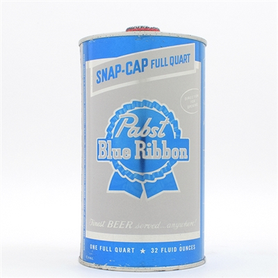 Pabst Blue Ribbon Quart Snap Cap MILWAUKEE 217-5 OUTSTANDING