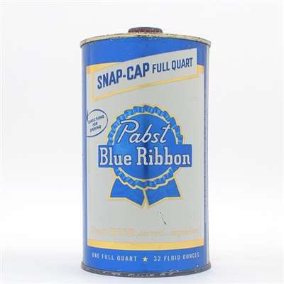 Pabst Blue Ribbon Quart Snap Cap MILWAUKEE 217-4 EXCEPTIONAL