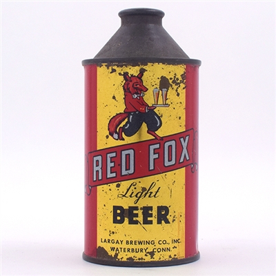 Red Fox Beer Cone Top IRTP BACK 180-30