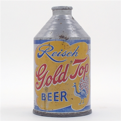 Reisch Gold Top Beer Cone Top NON-IRTP 198-18