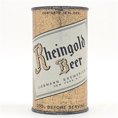 Rheingold Beer Instructional Flat Top RARE 123-32