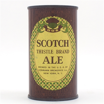 Scotch Thistle Brand Ale Flat Top 123-22