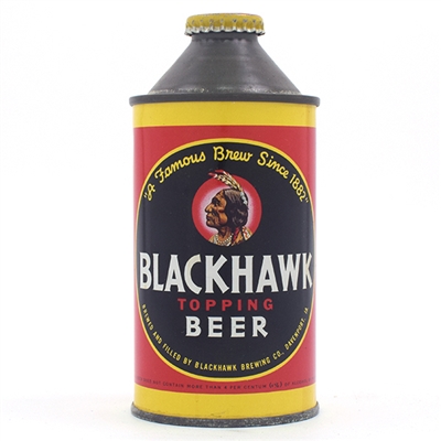 Blackhawk Beer Cone Top DNCMT 4 PERCENT 152-26
