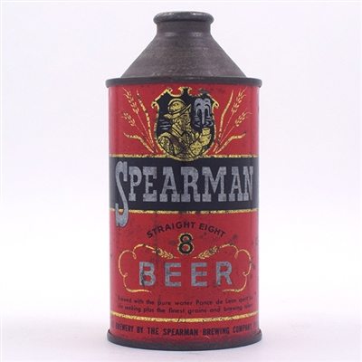Spearman Beer Cone Top IRTP 185-29