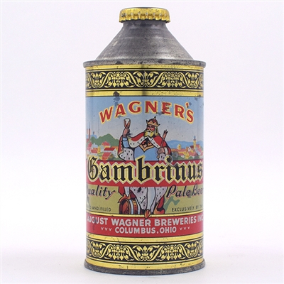 Wagners Gambrinus Beer Cone Top IRTP 188-22