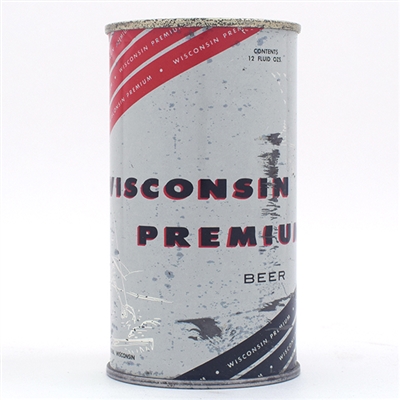 Wisconsin Premium Beer Flat Top WISCONSIN UNLISTED