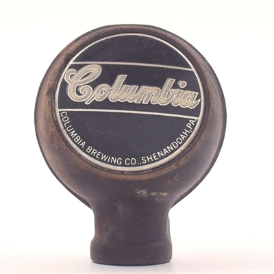 Columbia Brewing Co 1930s Tap Knob