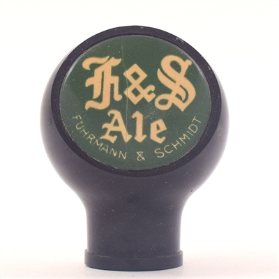 F and S Ale 1930s Tab Knob