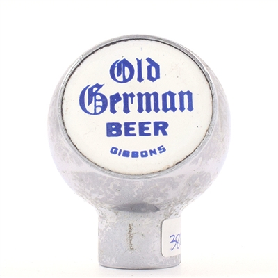 Gibbons Old German Beer 1930s Tap Knob